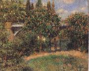 Pierre-Auguste Renoir Railway Bridge at Chatou oil painting on canvas